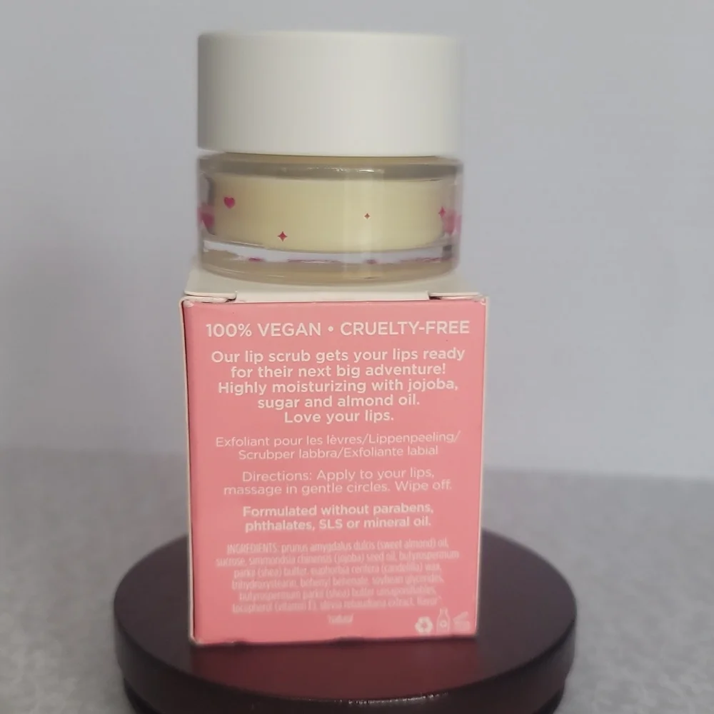 Pacifica Pout Polish Gentle Lip Scrub - Sugar Crystals & Lemon